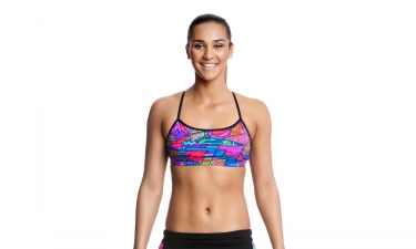 FunkitaFit Brick Braque Crop Top